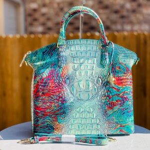 Brahmin Multicolor Satchel